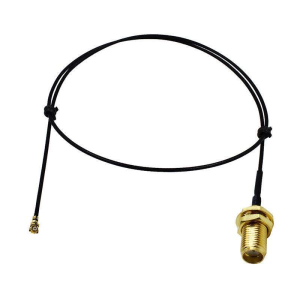 Waterproof SMA Connector with Gold Plating for 0-3GHz RF Applications