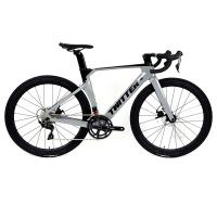 Bicicleta escondida da bicicleta da estrada da fibra do carbono da velocidade do rival 22 de Sram do freio de disco do cabo