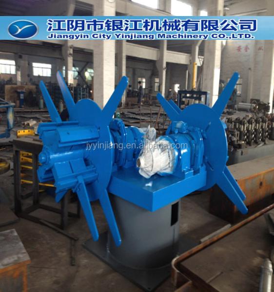 Double Head PLC Hydraulic Uncoiler Machine 4kw Manual Decoiler Machine