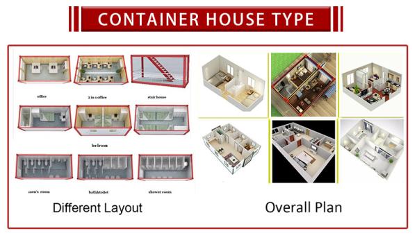 Casa de armazenamento de aço modular de cores pré-fabricadas personalizada com serviço pós-venda