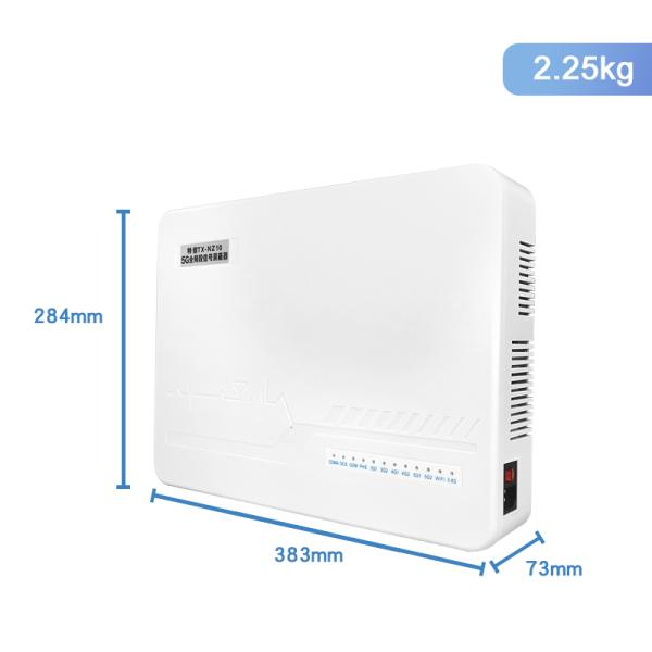 Сотовый телефон 2G 3G 4G 5G WiFi экрана 2,4 Jammer блокатора 5g Jammer сигнала канала рабочего стола 12 ghz для домашнего рабочего места