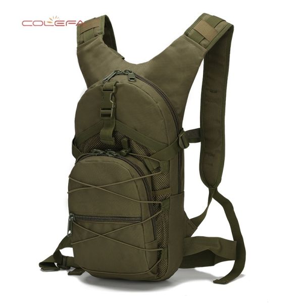 Oxford Cloth Large Capacity Camo Backpack Outdoor Sports Hiking Backpack for Mountaineering Trekking Cycling with Custom LOGO