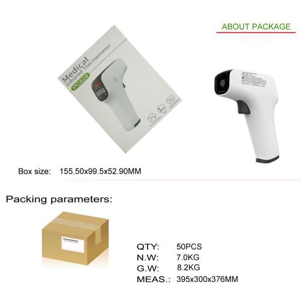 Высокоточный инфракрасный термометр лба 3-5 см для быстрого чтения температуры