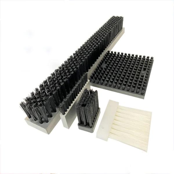 コンベア機能用カスタマイズされた工業用PVC/PPベースプレートブラシ