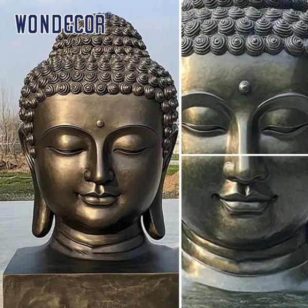 Outdoor Bronze Flamingo Statues For Garden Decor Retreats And Meditation Gardens