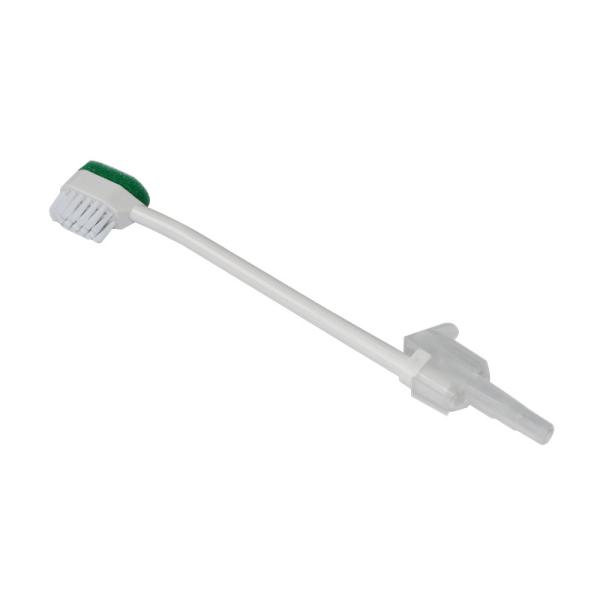 Устранимая губка всасывания пены чистит устную очищая ручку щеткой губки медицинскую