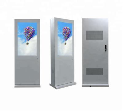 Stainless Steel Outdoor Digital Advertising Screens 178 Viewing Angle Weatherproof