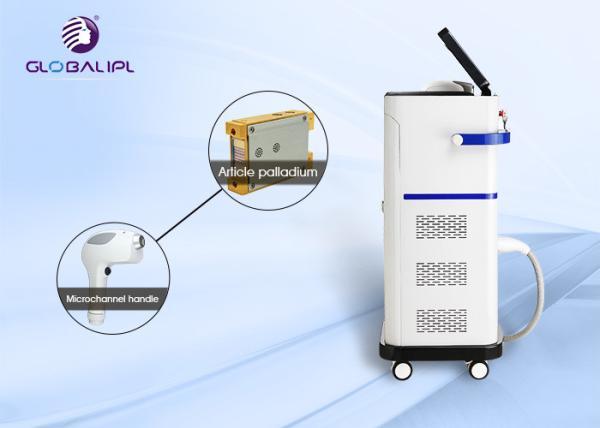 High End Salon Use Super Cooling Microchannel Diode Laser 808 Hair Removal Machine