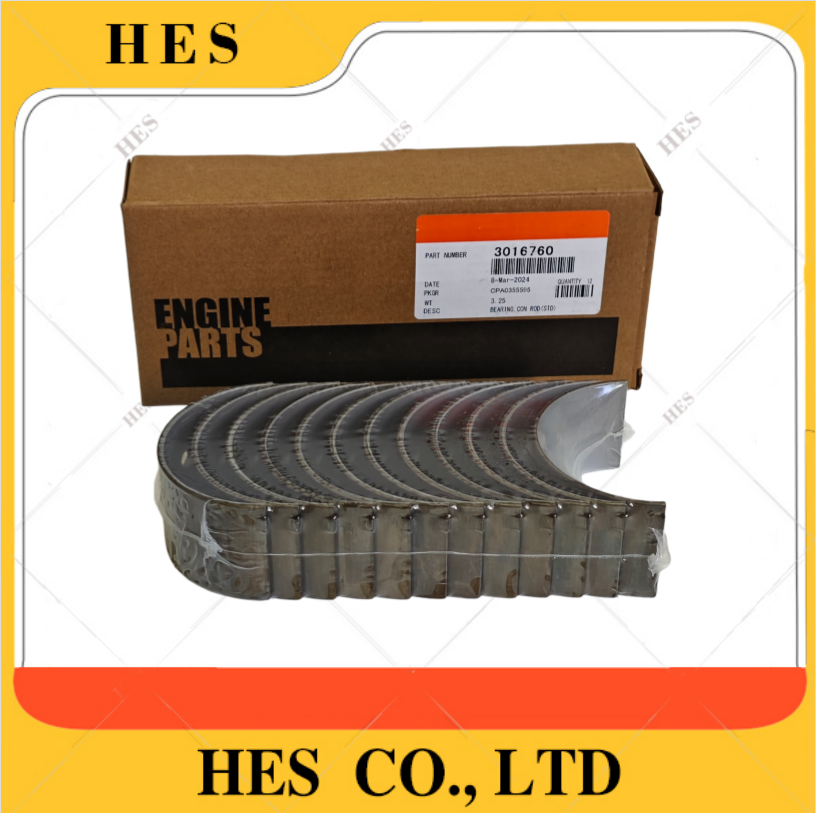 3016760 Connecting Rod Bearing | Construction Machinery & Truck Engine Spare Parts