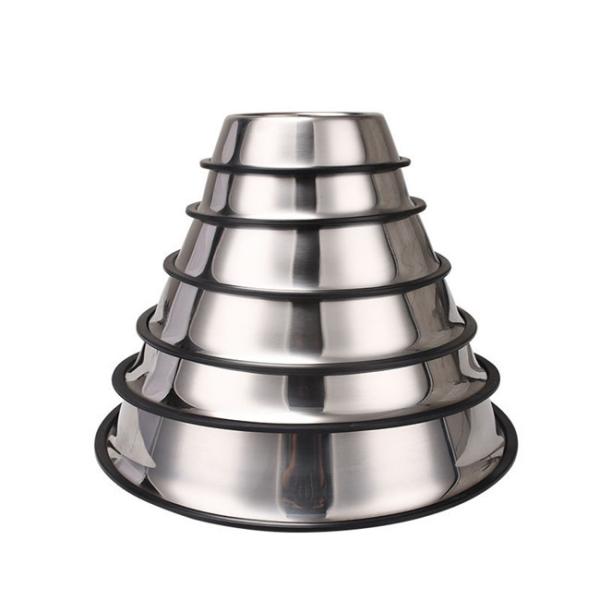 шар собаки 200ml Ss питаясь резиновый фидер собачьей еды основания Sus304