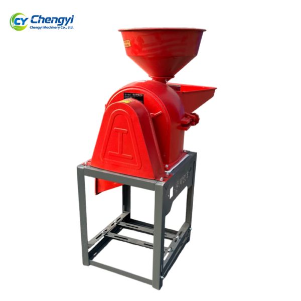 Industrial Steel Crusher Grinder Crushing Machine For Agricultural Grain Processing