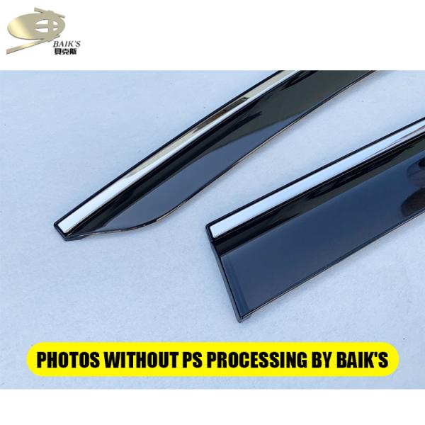 ROHS Car Window Visor Black / Smoke Auto Accessories For BMW X1 2019
