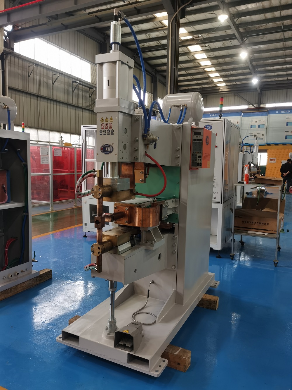 Resistance Projection Welding Machine for Galvanized Tube T-Joint Production