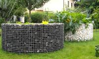 4mm Dia soudé Gabion fil de fer Mesh panier de pierre cages Gabions