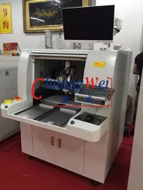 High Speed 2 Way Sliding Cutting Depaneling PCB Router Machine Low Stress