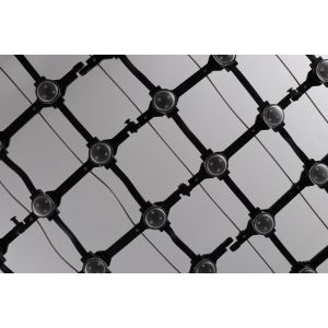 1000*1000mm RGB LED Mesh Screen IP67 High Brightness Transparent Diode Display for Commercial Advertising