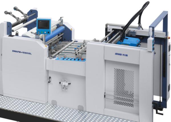 Industrial Thermal Film Laminating Machine High Speed English Language