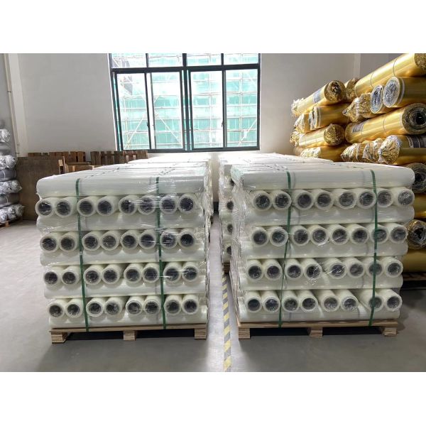 6mil plastic roll moisture barrier Clear Polythene Sheeting with tape rolls
