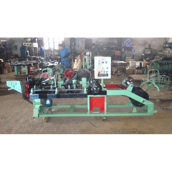Traditional Double Twisted Stable Barbed Wire Machine , Expanded Mesh Machine