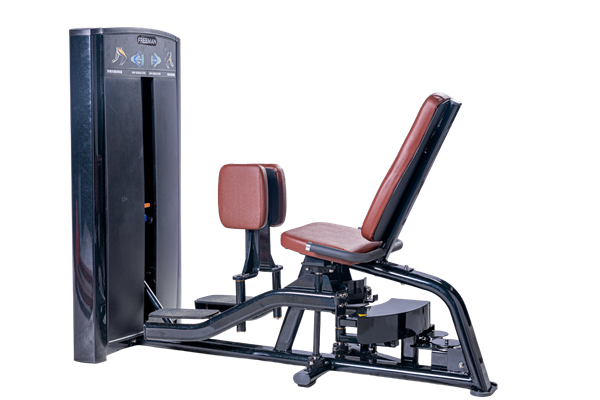 World Gym Equipment Cup New Pin Load Ab Adductor Trainer Dual Function Commercial Fitness Core Inner Leg Training Hip Thigh Strength Building Gym Workout Freeman Equipment System