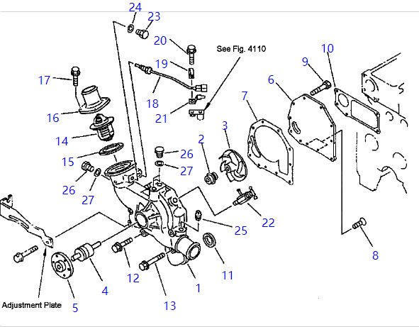6207-11-6430 6207116430 Water Connector KOMATSU Excavator Spare Parts For PC200-6L