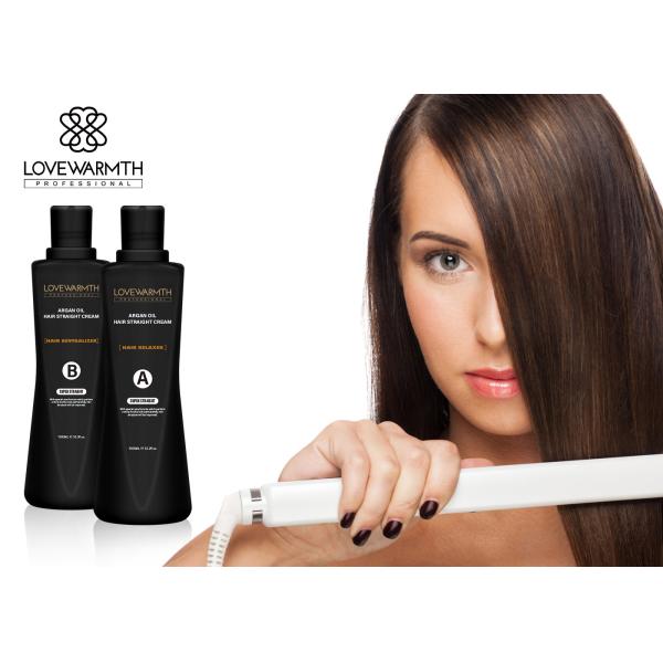 Relaxer + Neutralizer Relax Curly Frizz Reconding Hair Cream Set