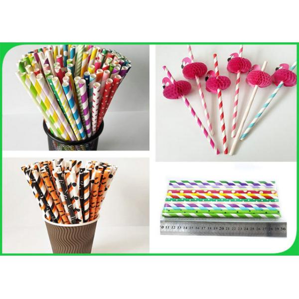 Width 14mm Food Grade White Kraft Paper Roll For Making Drinking Straws