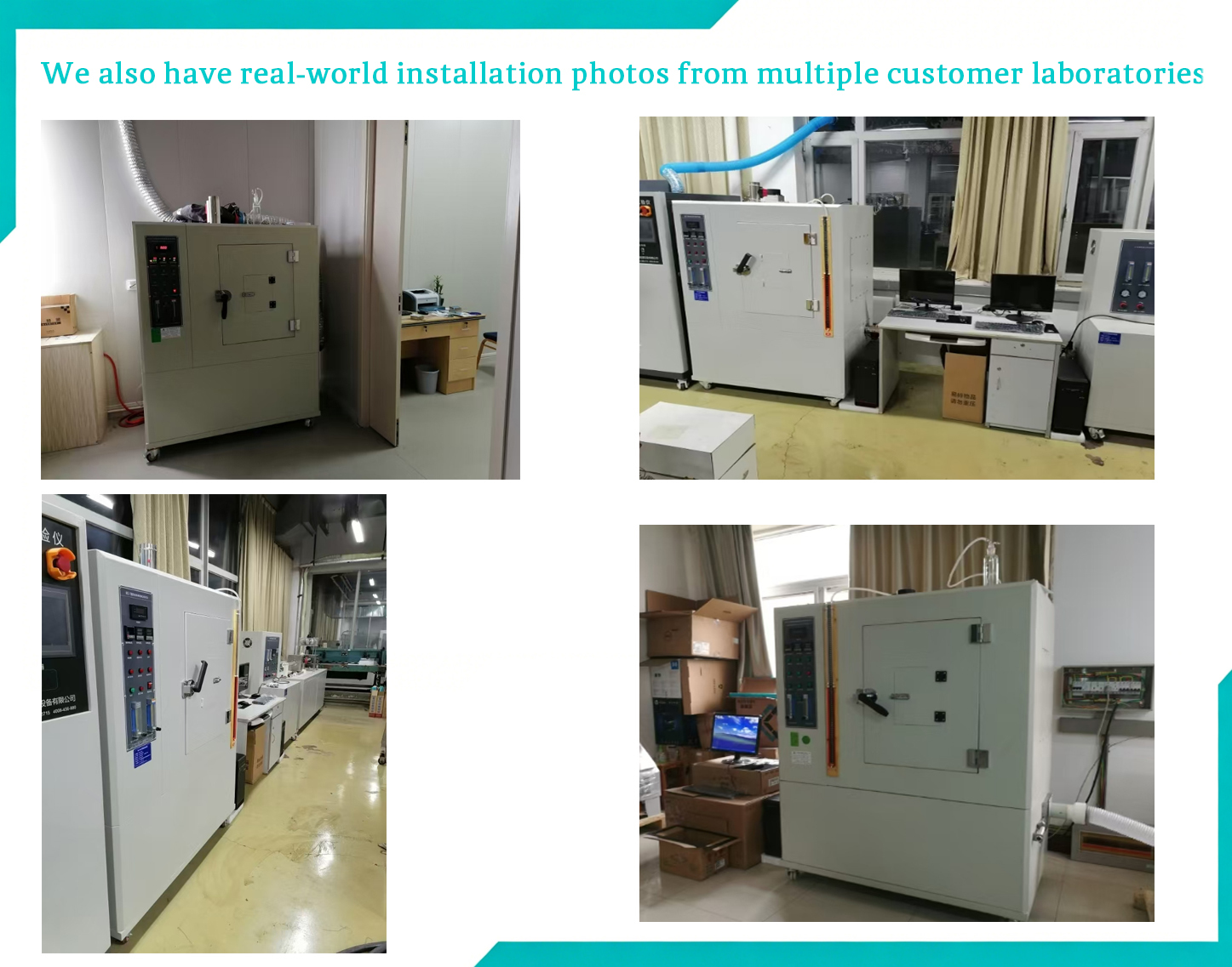 ISO 5659 ASTM E662 Plastic Flammability Smoke Density Tester NBS Smoke Chamber Optical Density Fire Testing Equipment