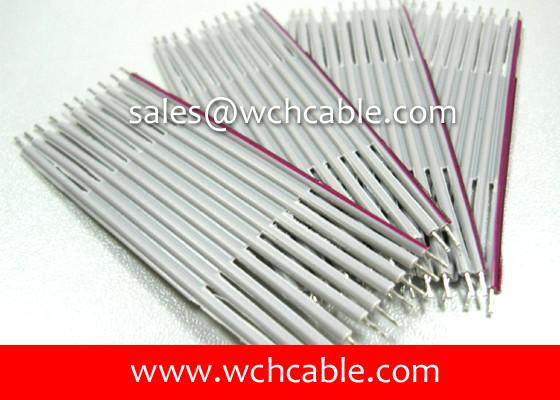 UL2651 PVC Flat Ribbon Cable AWG26 PH2.0 PH2.54 RoHS & Reach Compliant 105C 300V
