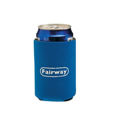 Logo Printed Stubby Insulated Beer Can Holder Single Pack  Multi Color Selection