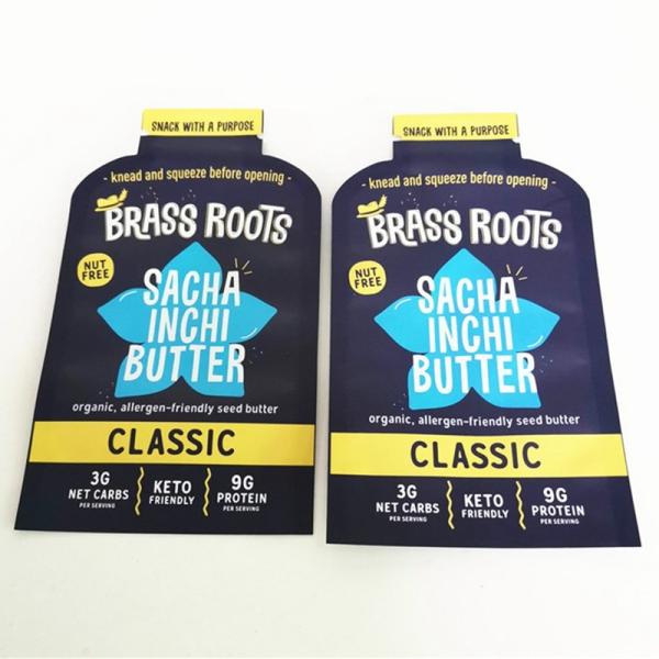 O malote feito sob encomenda dos doces do petisco do saco liso do alimento de Mylar do saquinho do óleo de coco da forma da cópia de Digitas para ervas daninhas floresce