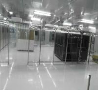 Cabine limpa de Softwall do fluxo laminar da cortina do PVC ISO6 com mini - filtro dos plissados HEPA