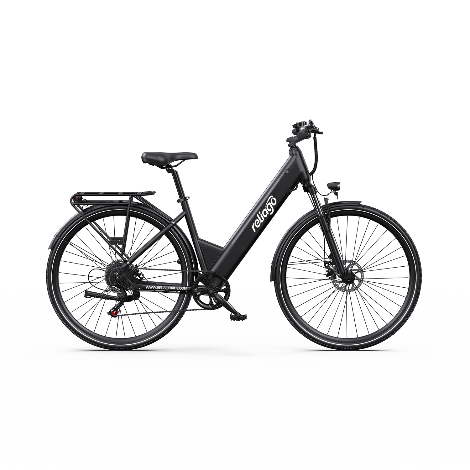 OT12 36V 13Ah Electric Hybrid Bike 250W City Commuter E-Bike With 27.5 Wheels And LCD Display