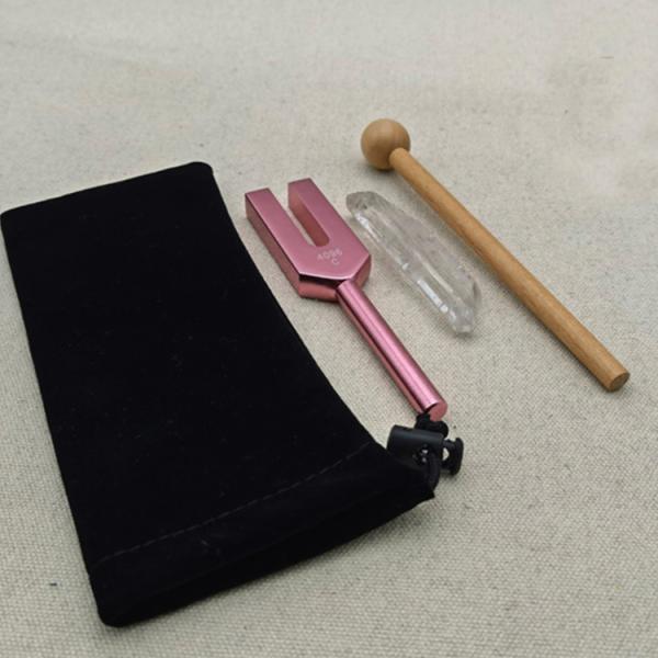 4096 HZ Colorful Tuning Fork for Healing Aluminum Alloy Sound Therapy Charkra Medical