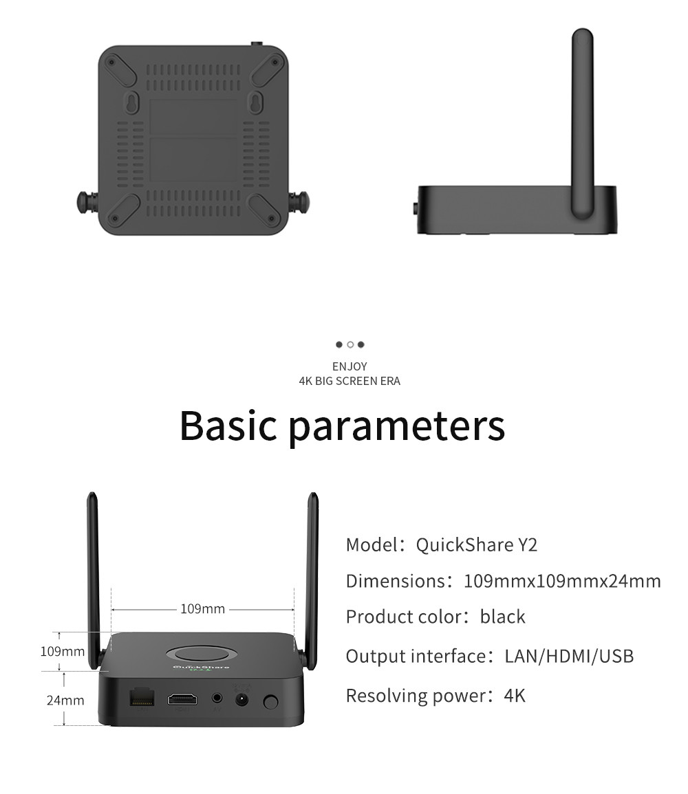 Представление Miracast PnP Quickshare BYOD беспроводное для ноутбука ПК