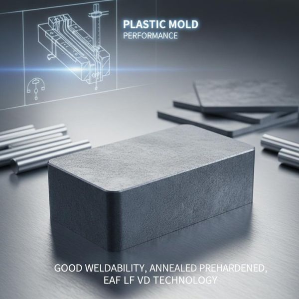 Good Weldability ASTM 420 Plastic Mold Steel with Prehardened 28-32HRC and EAF+LF+VD Hot Rolled Technology
