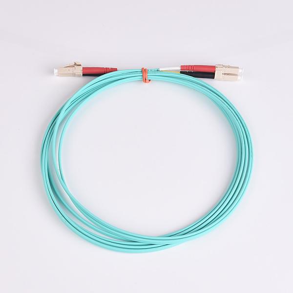 Cabo de remendo simples da fibra ótica do PVC 1.5m da manutenção programada de SC/UPC-SC/UPC
