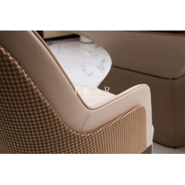 Modern Deluxe Chair Elegant Luxury Leather Dining Chair W001D5A