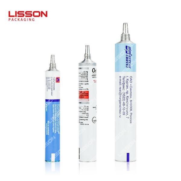 трубки сопла трубки выжимкы мази 15ml упаковывая алюминиевые для косметик