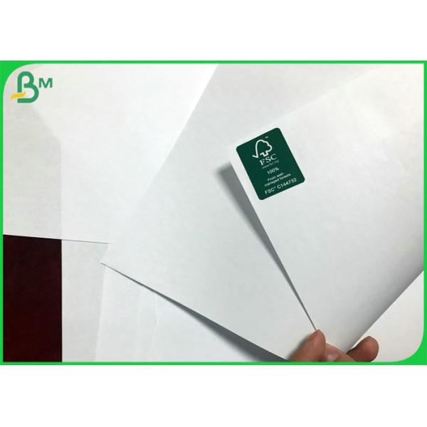 20 LB FSC Certified Long Grain Wood Free Uncoated Offset Paper In Reels