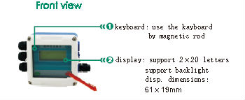 дешевая беспроводная струбцина на типе ультразвуковом измерителе прокачки морской воды