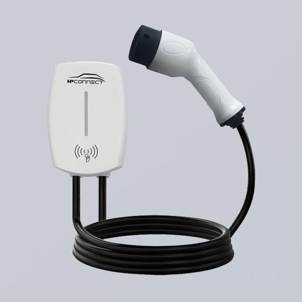 Over Temperature Protection Personal Use CCS2 Type 2 Wall Mounted EV Charger IP65 IK10