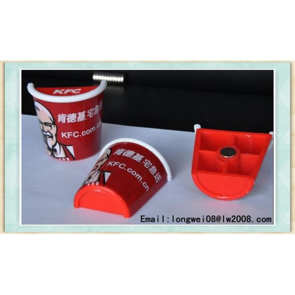 логотип холодильника сувенира 3Д пластиковым акриловым подгонянный магнитом