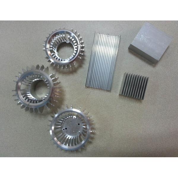 Aluminum Extruded Shapes Aluminum Heat Sink ASTMB221 Precision Machining