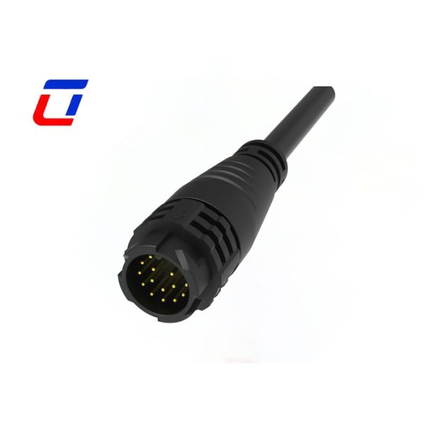 M19 Waterproof Solder Wire Connectors 16 Pin IP67 Wire To Wire Connector