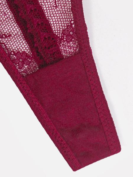 Do roupa interior sexy da cuecas da corda da cuecas da correia de G tanga sexy do laço de Slutty ajustável