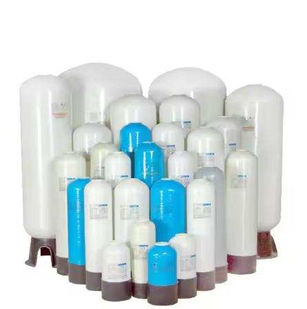 UV-Resistant FRP Tanks Industrial Filtration 4.5-6.0T/H φ500×1750mm 4 Thread