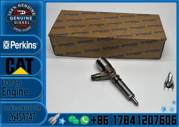 320D Diesel Common Rail Fuel Injectors 10R-7672 320-0680 For Caterpillar CAT C4.4 C6.6 Engine PERKINS 2645A747