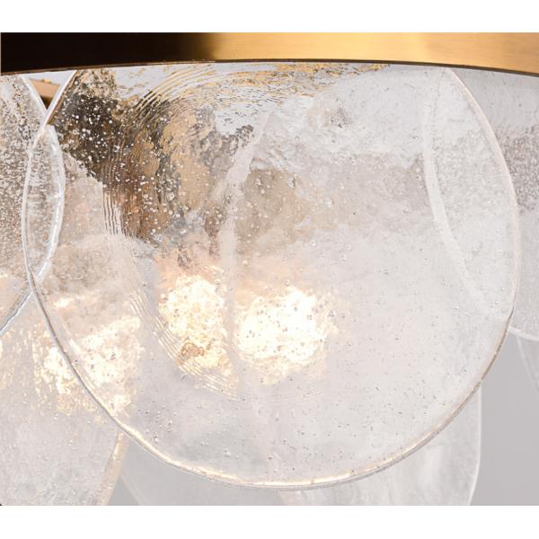 Гальванизировать золото заморозило белое стеклянное тело лампы привесных ламп сгущенное