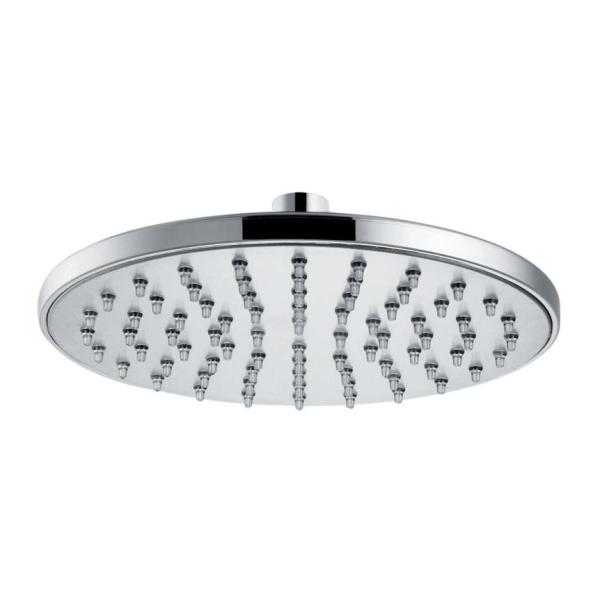 CONNE Bathroom Shower Spare Parts Round Rain Shower Head Chrome Finished